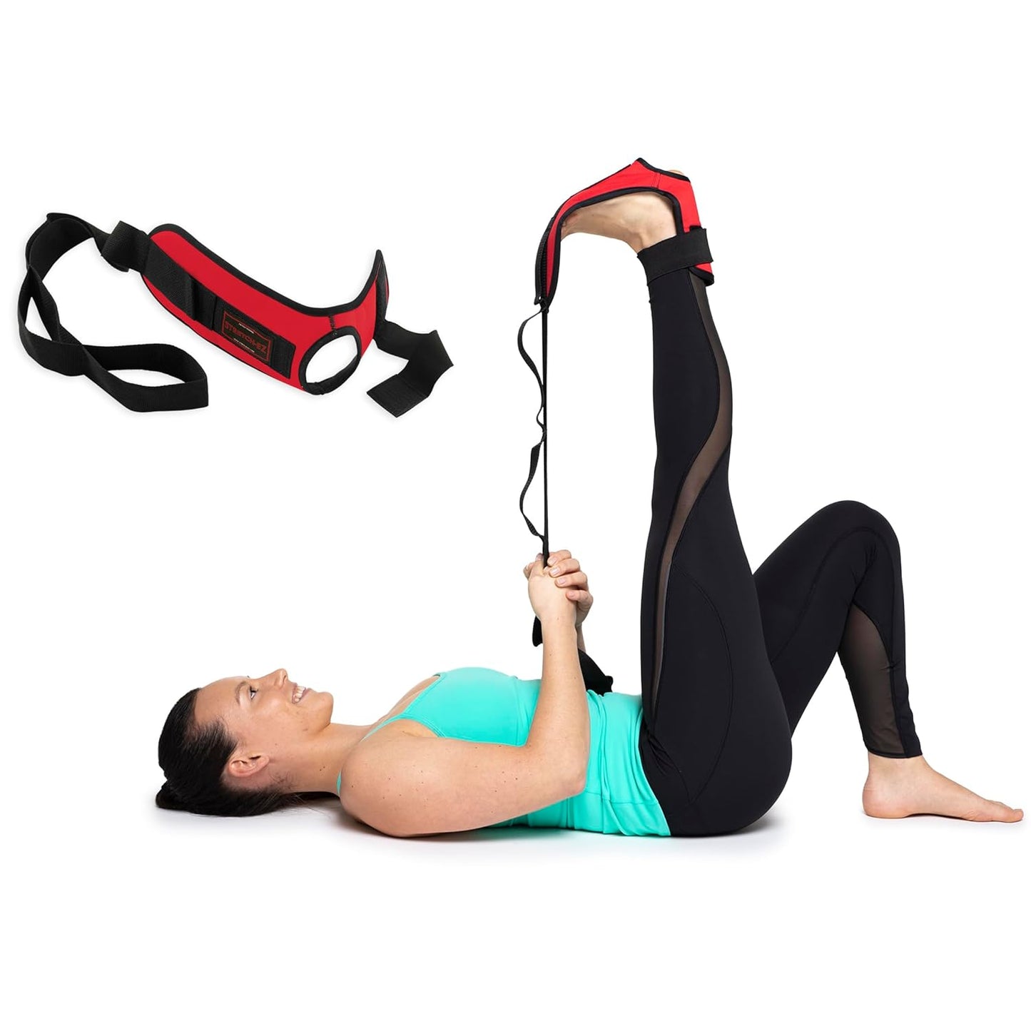 OPTP The Original Stretch-EZ | USA-Made Plantar Fasciitis & Hamstring Stretching Strap