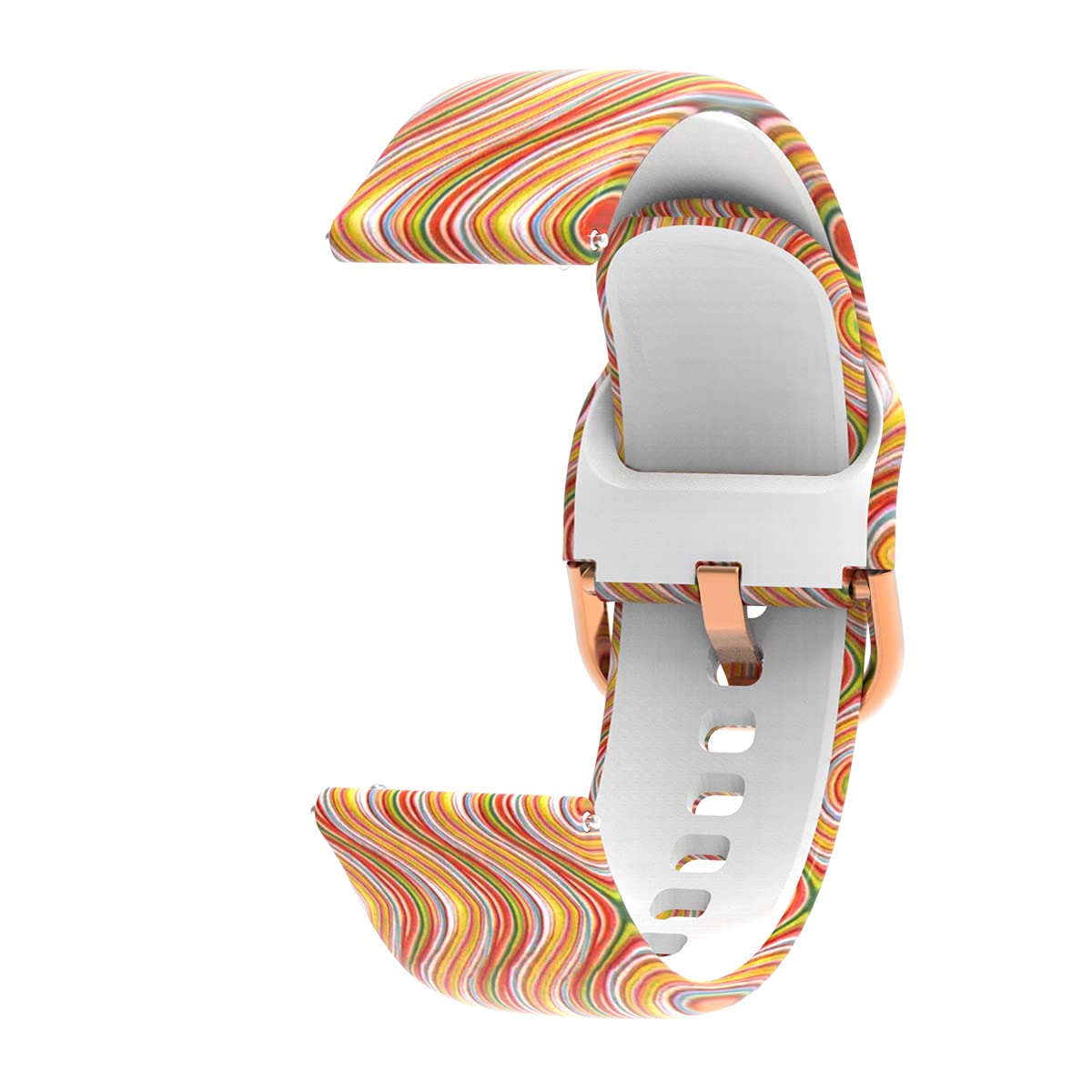 TenCloud 5 Pack Bands Compatible with Amazfit Active 2 Smartwatches Silicone Band Sport Wristbands