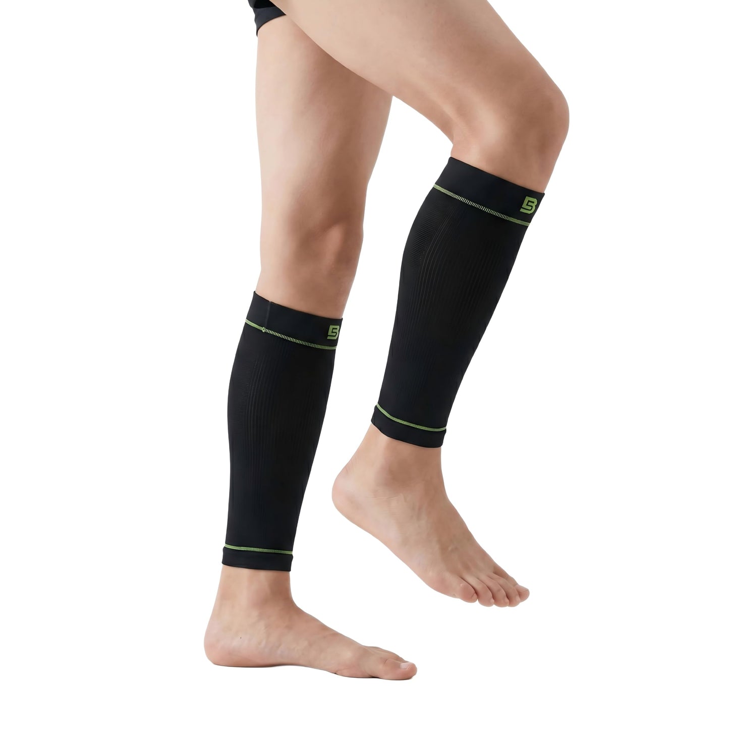 Calf Compression Sleeve for Kids & Teens Shin Splints Relief Muscle Recovery & Support for Running Nursing Travel Non-Slip