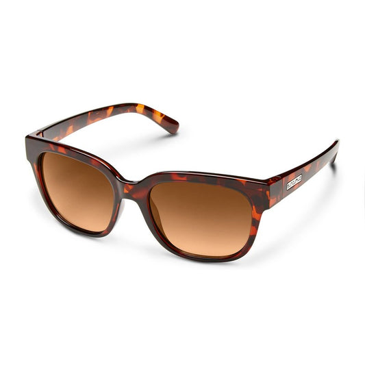 Suncloud Affect Polarized Sunglasses,Tortoise/Polarized Brown Gradient,One Size