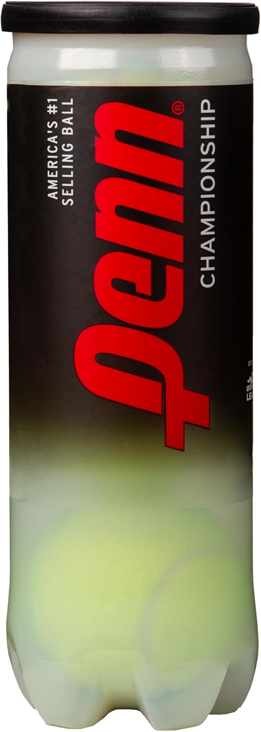 Penn Championship Tennis Balls - Extra Duty Felt Pressurized | 24 Cans, 72 Balls for Optimal Performance