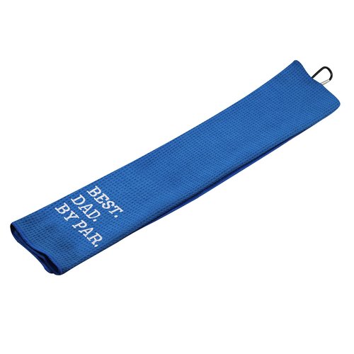 Dad Golf Towel Embroidered Golf Towel Gift Golf Golf Towel Gift Papa Golf Towel (Best DAD Blue)