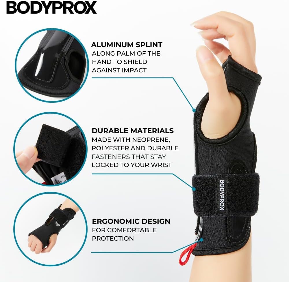 Skiennix Wrist Guards - Premium Sports Protection for Snowboarding, Skateboarding & Inline Skating | 1 Pair