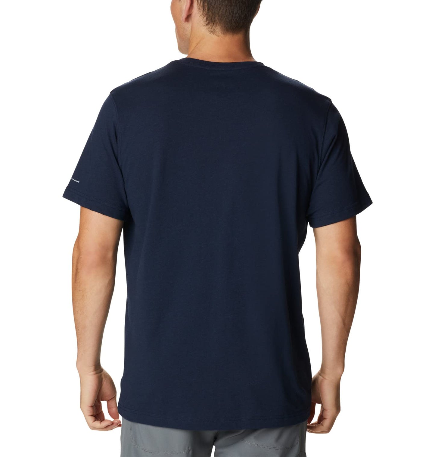 Columbia Mens Thistletown Hills Short Sleeve T-Shirt, Collegiate Navy Heather, Medium
