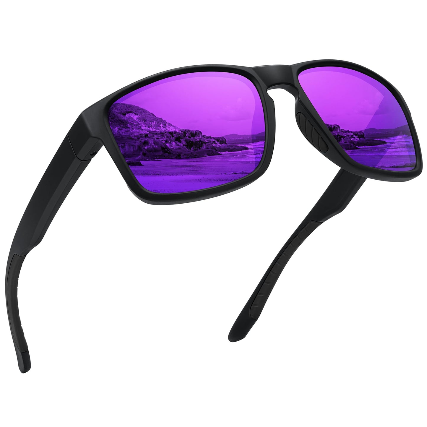 Ofwin Sports Polarized Sunglasses for Men Women UV Protection Unbreakable Driving Running Fishing Hiking Sun Glasses
