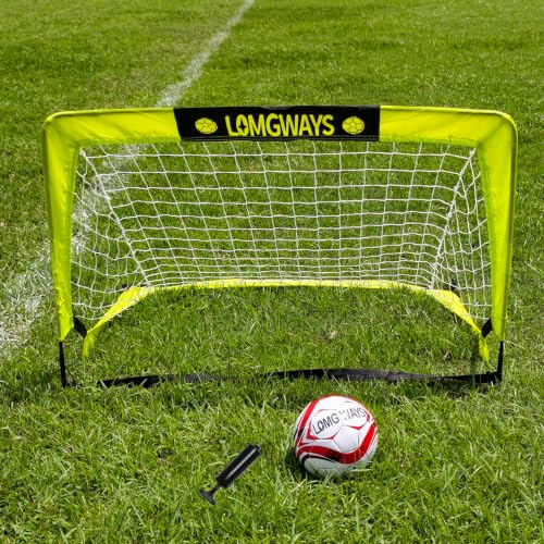 Portable Soccer Goal for Kids - 36"x24" with Ball & Pump