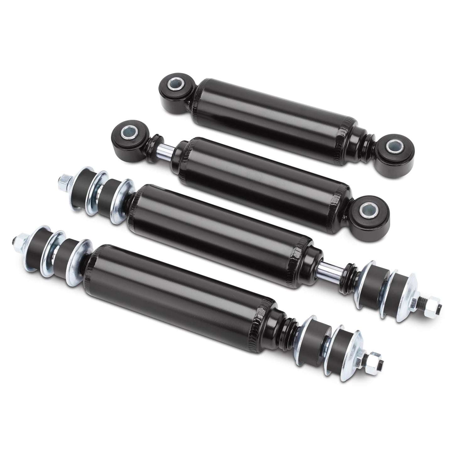 Front and Rear Golf Cart Shock Absorbers Compatible with 1988-up Club Car DS G&E, 2004-up Precedent G&E Replace# 1014235, 1014236, 1010991, 1015813