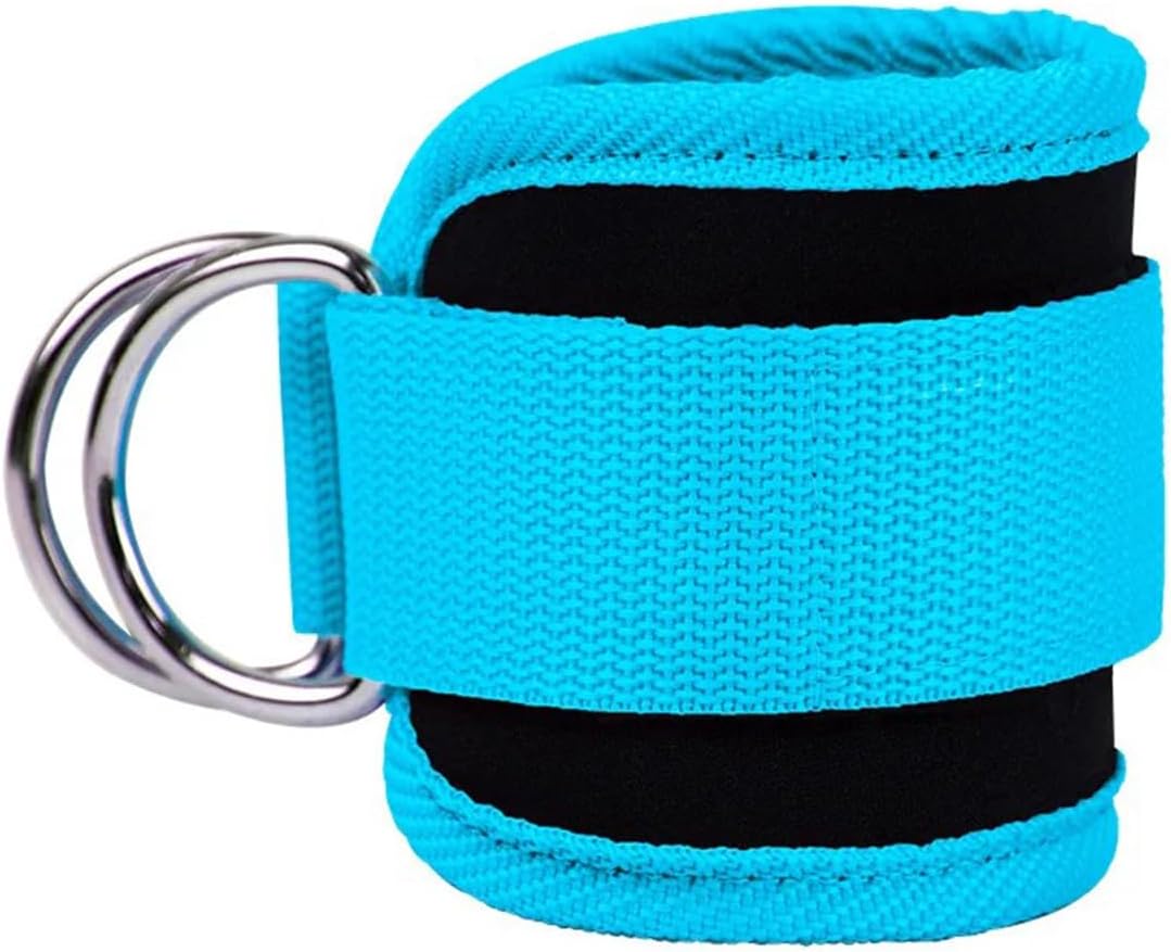 Skiennix Ankle Resistance Band - Adjustable Padded Strap for Glute Kickbacks | 1 Pack