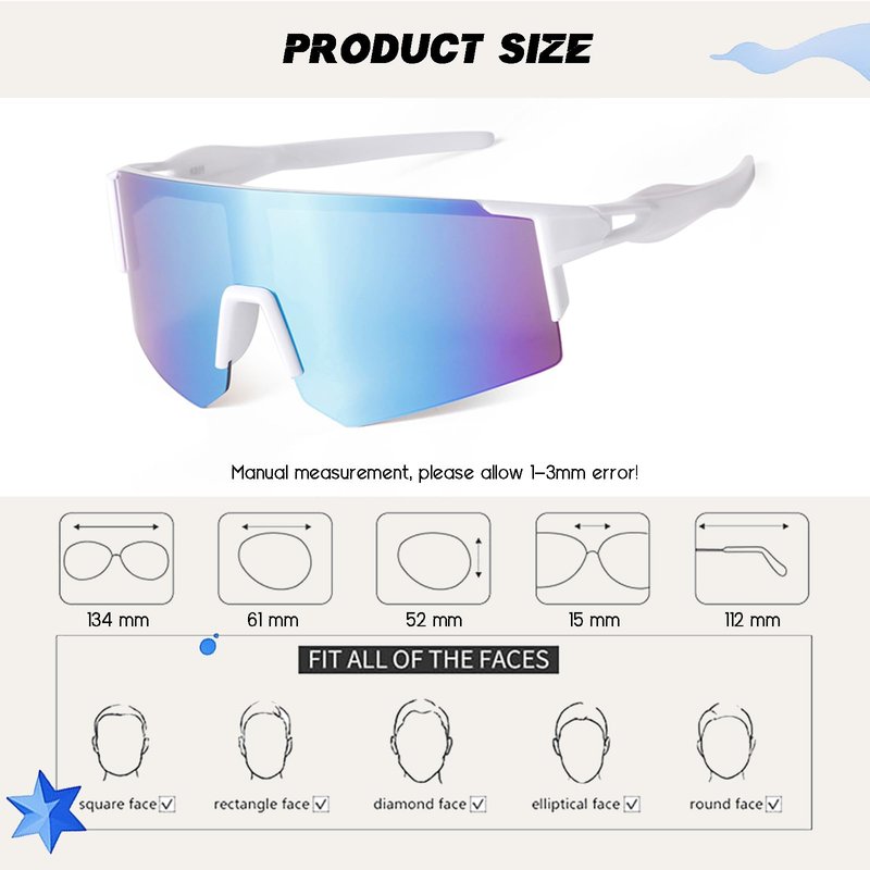 VIA LEECA Youth Baseball Sunglasses Boys Girls Kids Age 6-12 Softball Cycling Sports Beach Football Running Sun Glasses UV400 Protection Mirror Lens Lightweight Red White Frame