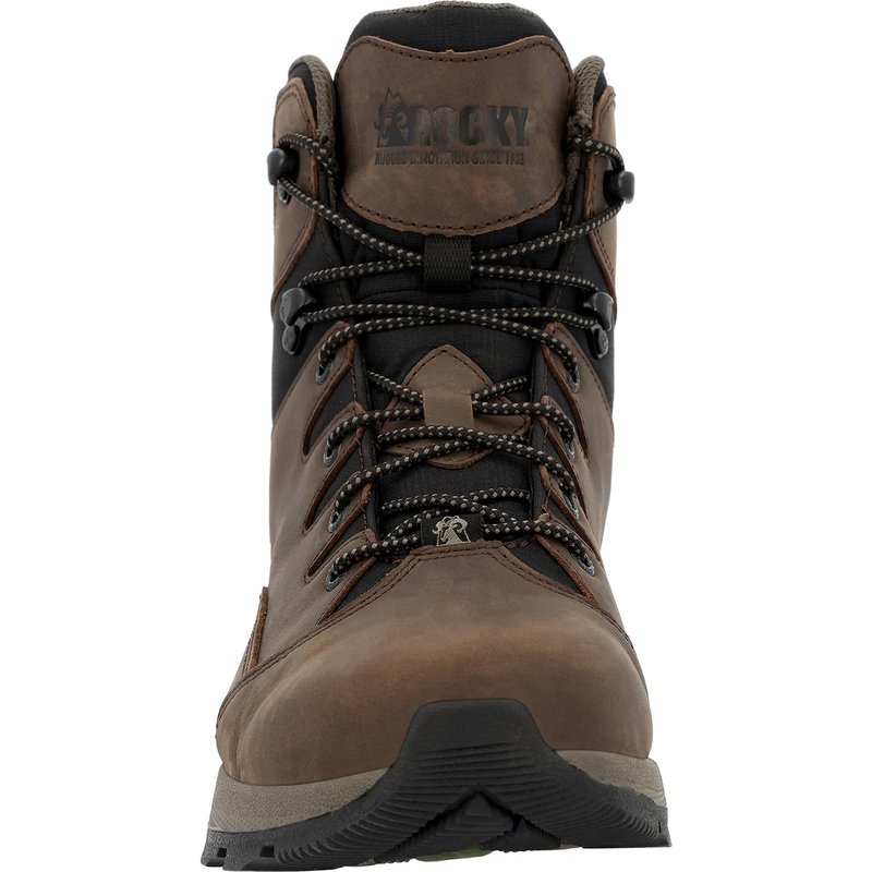 ROCKY Trophy Series Waterproof Outdoor Boot, Brown, Size 8.5(M)