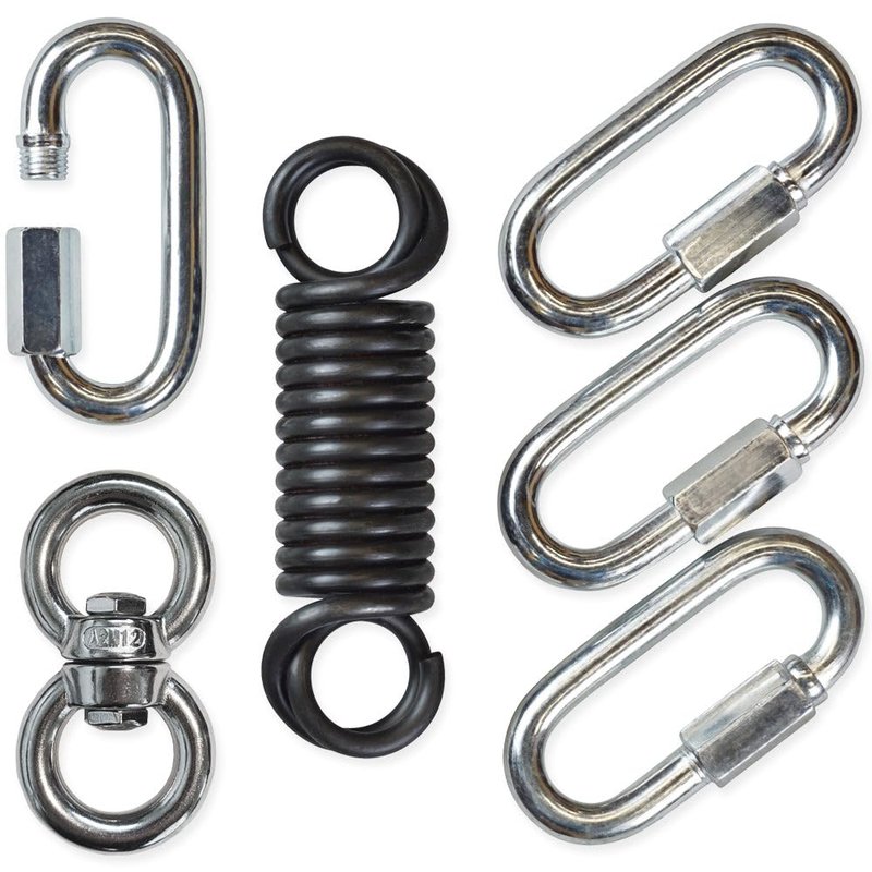 Meister Heavy Bag Hardware Saver Kit w/Spring, Swivel & Carabiners