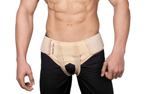 Wonder Care® Hernia Belt for Men - Groin Hernia Support for Men, 2 Removable Compression Pads & Adjustable Groin Straps, Double inguinal Hernia Support for Men -Medium
