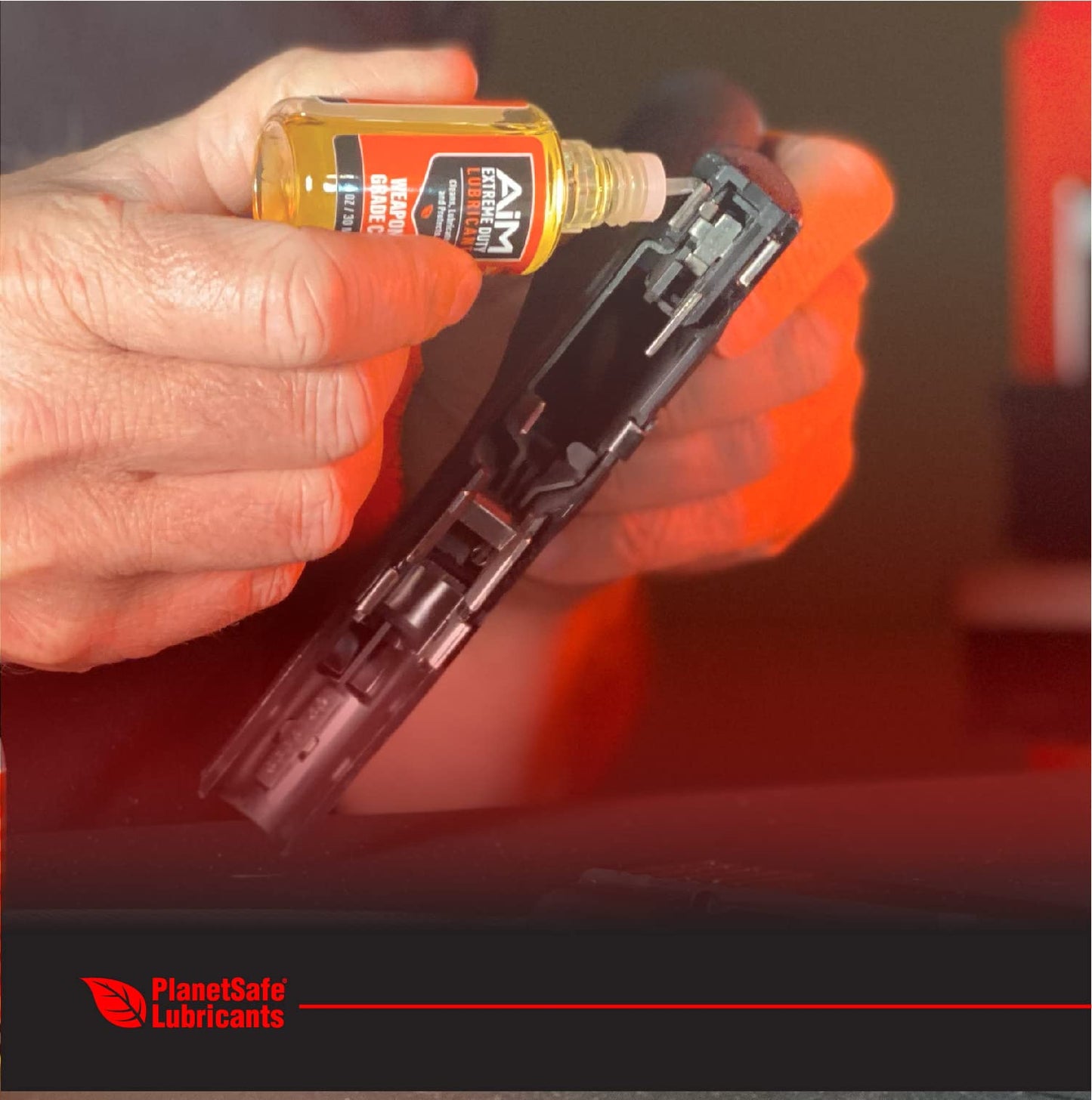 PlanetSafe Lubricants High-Performance CLP Gun Cleaning Oil and Lubricant - 1 oz Gun Oil - Advanced CLP Gun Cleaner and Lubricant - Shootere Lube Spray for All Firearms - Made in the USA
