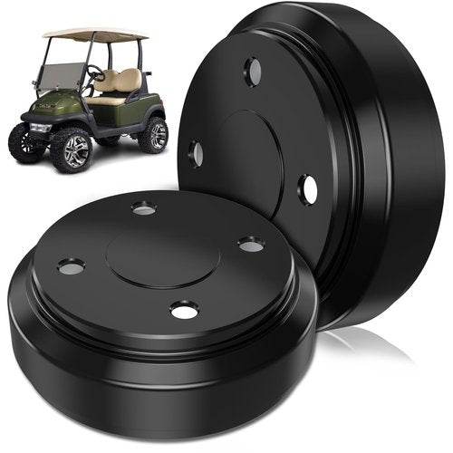 Enekerp Club Car Brake Drums, Golf Cart Brake Hubs for Club Car DS(1995-UP) &Precedent (2004-UP) Gas&Electric Golf Cart Models, OEM# 101791101, 2PCS