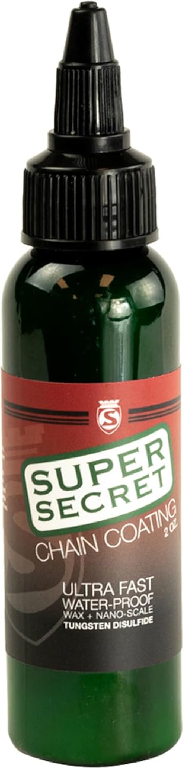 SILCA Super Secret Bike Chain Lube - Ultra Fast Liquid Wax for Smooth, Silent Performance - All Weather Formula