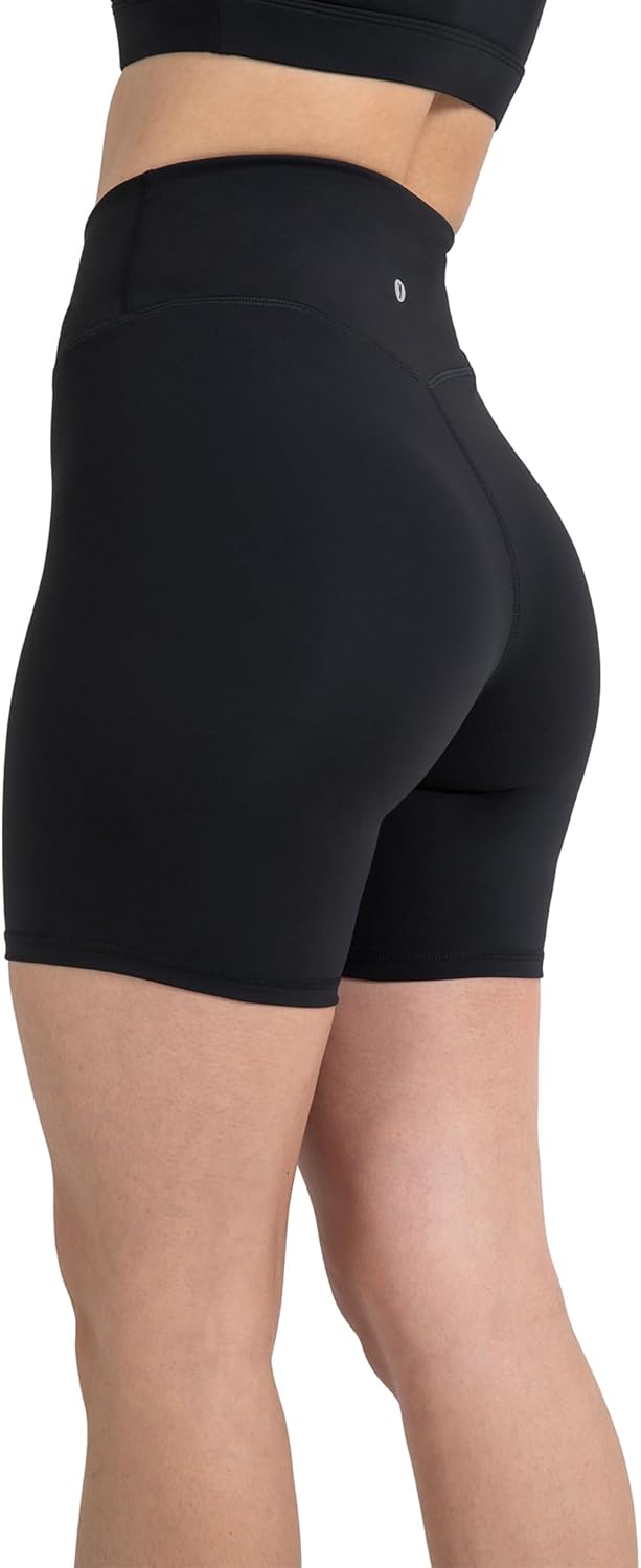 YITTY UltraLuxe High Waist Biker Shorts - 3''/6'' Squat Proof, Tummy Control for Yoga & Workout