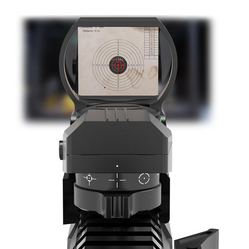 LFHEYI Red Dot Sight 20mm Rail 4 Different Reticles, Red and Green Dot Gun Scope