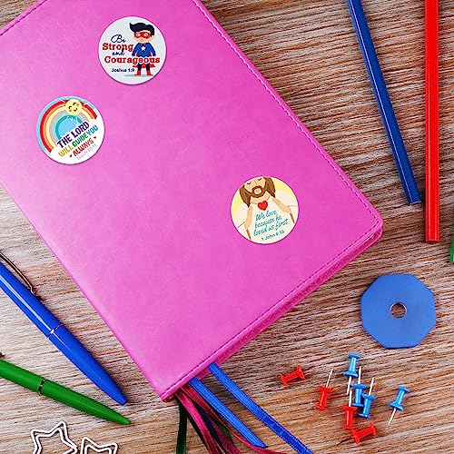 Bible Verse Stickers - 1,008 Count for Kids & Adults