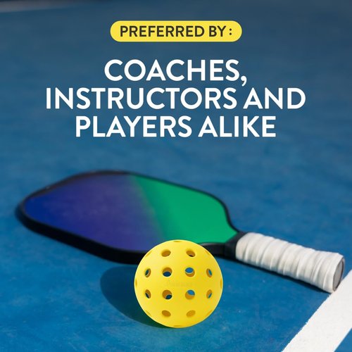 Outdoor Pickleball Balls - USAPA Approved for Tournament Play 6, 12 & 48 Packs | Durable 40-Hole Design | Ideal for All Skill Levels | Pickleball Accessories | Pickleball Balls Outdoor