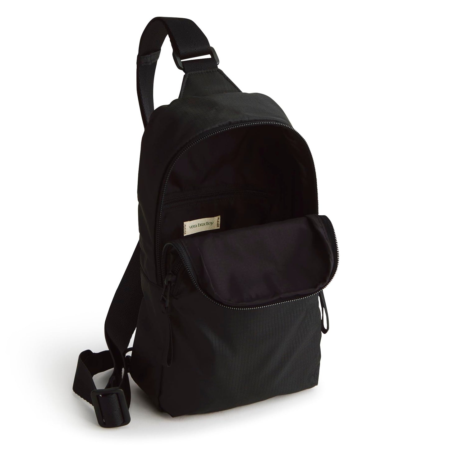 Vera Bradley Women's Ripstop Lorman Sling Backpack, Moonless Night, One Size