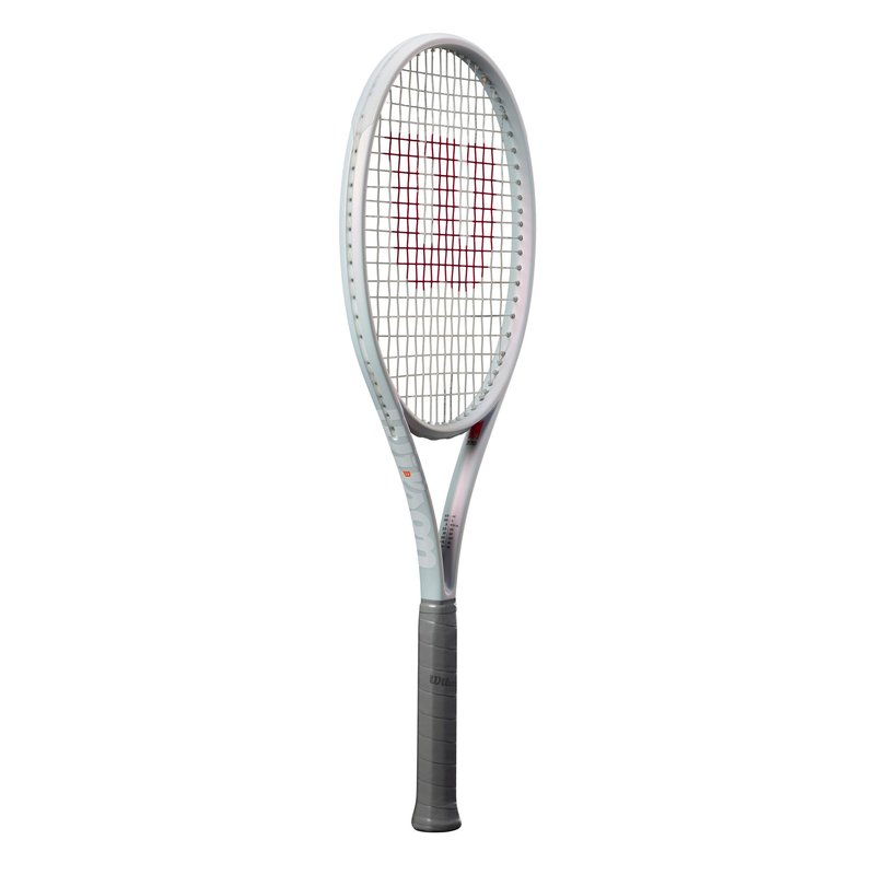 Wilson Shift 99 V1 Strung Performance Tennis Racket - Grip Size 4-4 1/2", Strung with Sensation 16 Natural at Mid Range Tension