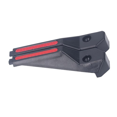 Electric Scooter Rear Cover, Reflective Strip Enhances Visibility, Scooter Wheel Guard for Commuters, Night Riders, Urban Travelers