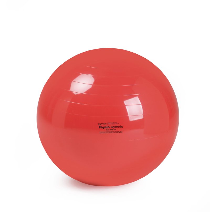 Gymnic Physio Exercise Ball, 85cm, Red