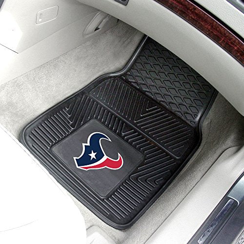 Houston Texans Vinyl Car Mat Set - Front Seat - 2-Piece