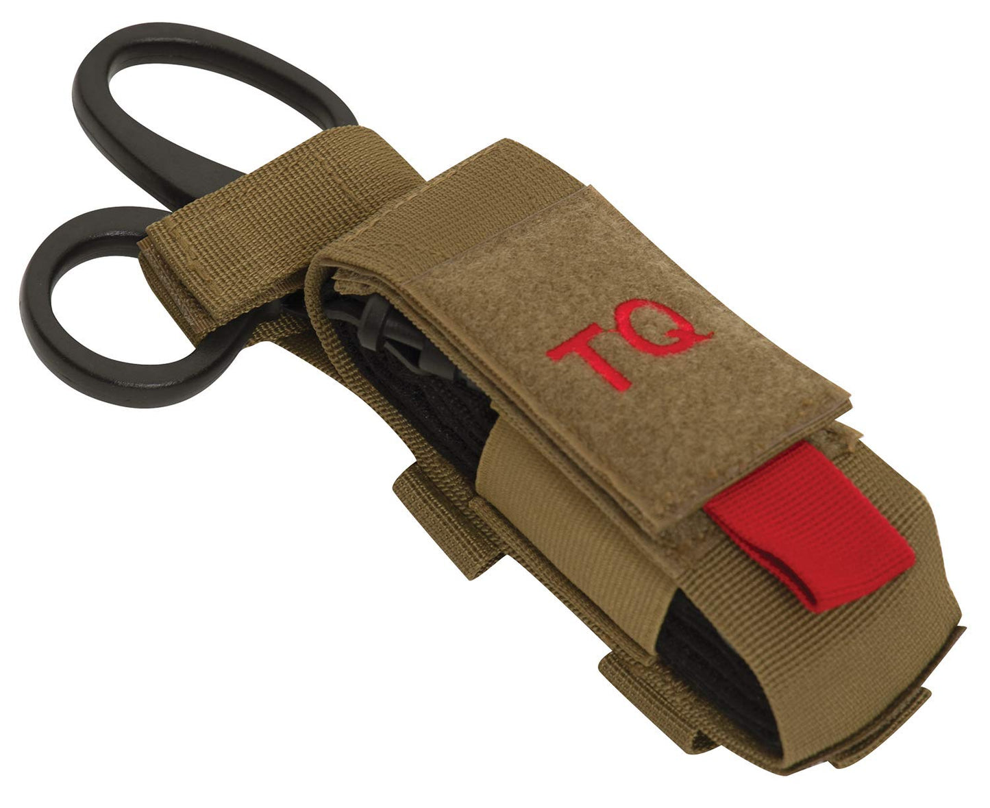 Rothco MOLLE Tactical Tourniquet & Shear Holder Pouch - Quick Access in Emergencies - Coyote Brown