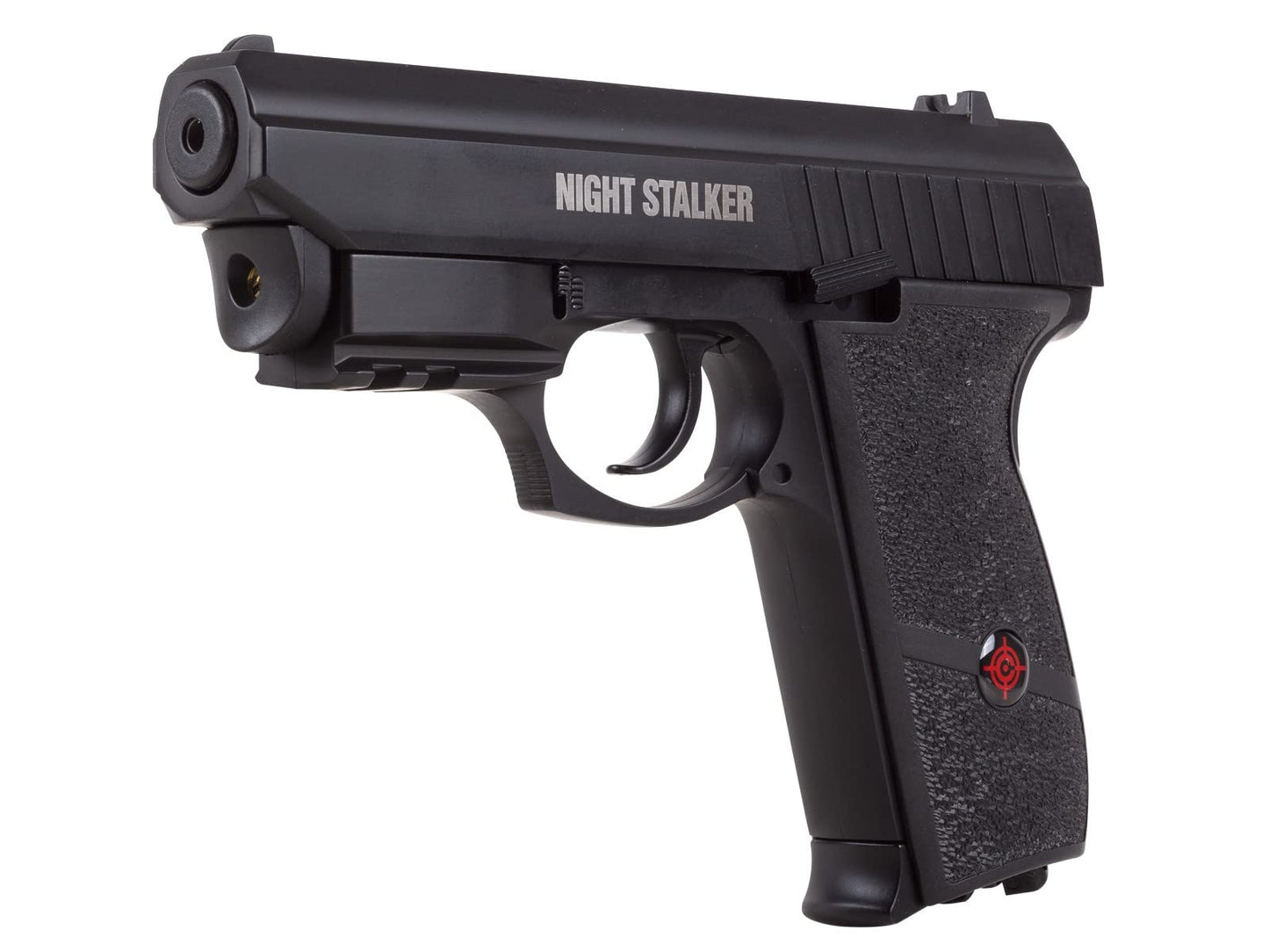Crosman PFM520 Night Stalker CO2-Powered Air Pistol With Red Laser Sight (Class II <1 mW)