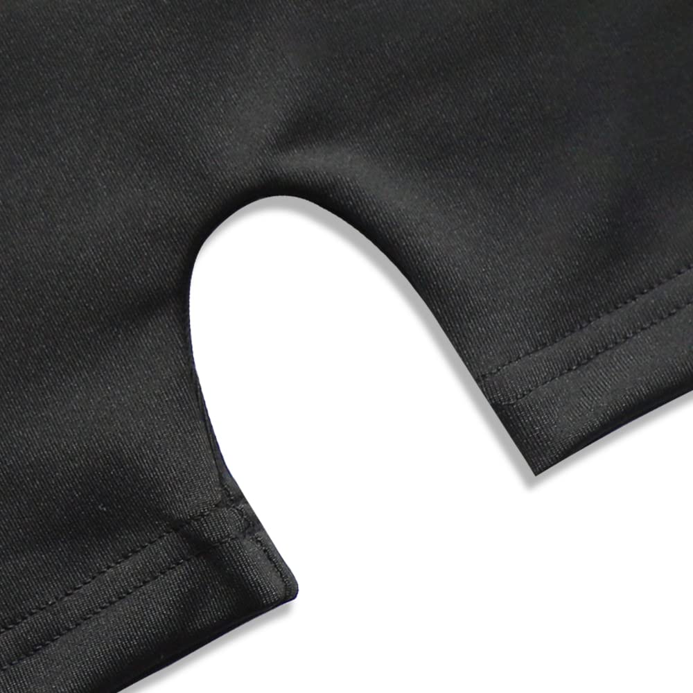 EQSJIU Girls Leotards For Gymnastics With Shorts Black Pure Leotard Gymnastics Unitards For Girls 3t 4t 3-4t
