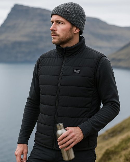 LABCOOL Heated Vest for Men Women with 10000mAh Battery Pack Included, Electric Body Warmer, Rechargeable Warm Vest