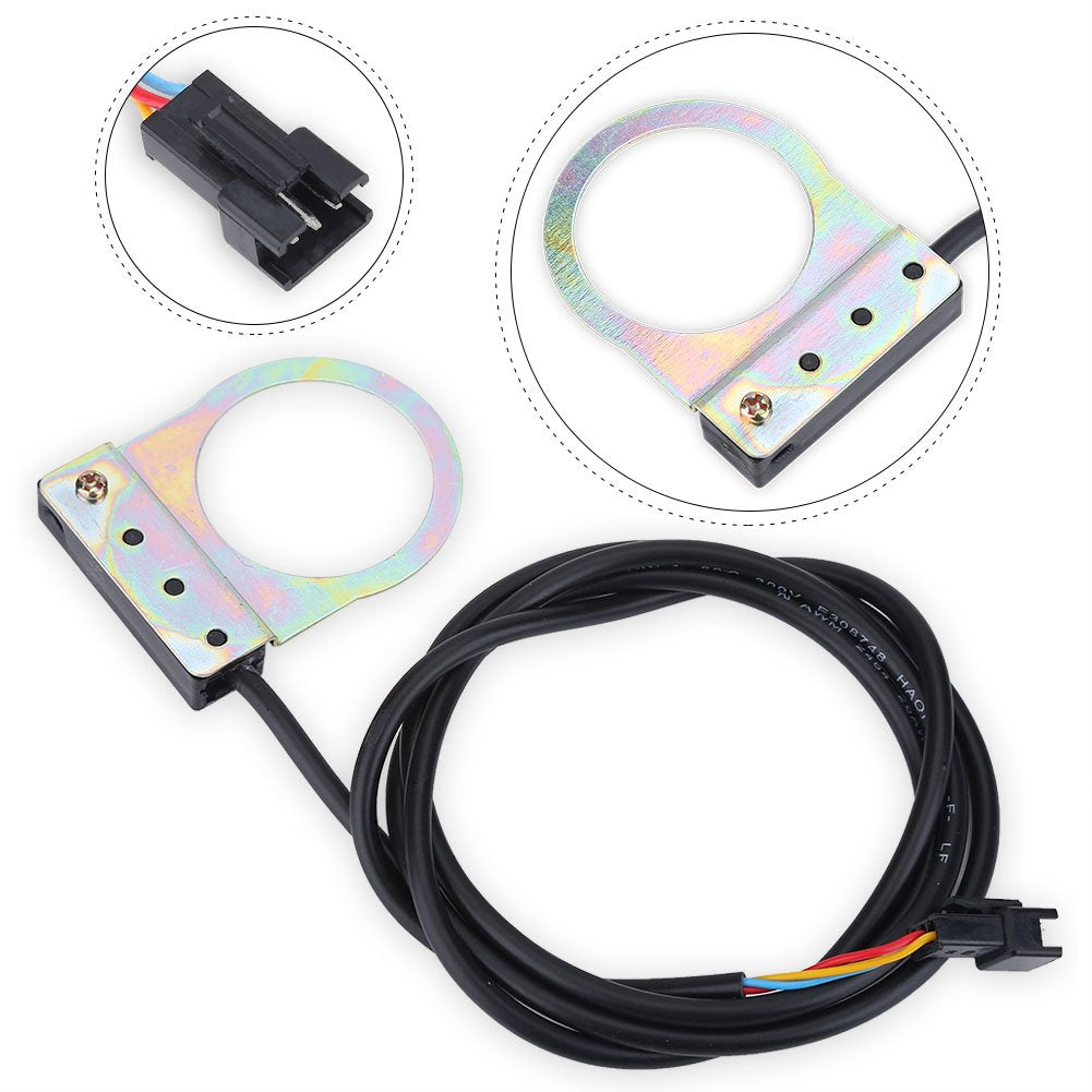 Bike Power Pedal Assist Sensor Electric ycle Pedal Pas System Assistant Sensor Speed Sensor 5/8/12 Magnets (8 Magnets) Pas Sensor 6 Magnet Sensor Pedal Assist