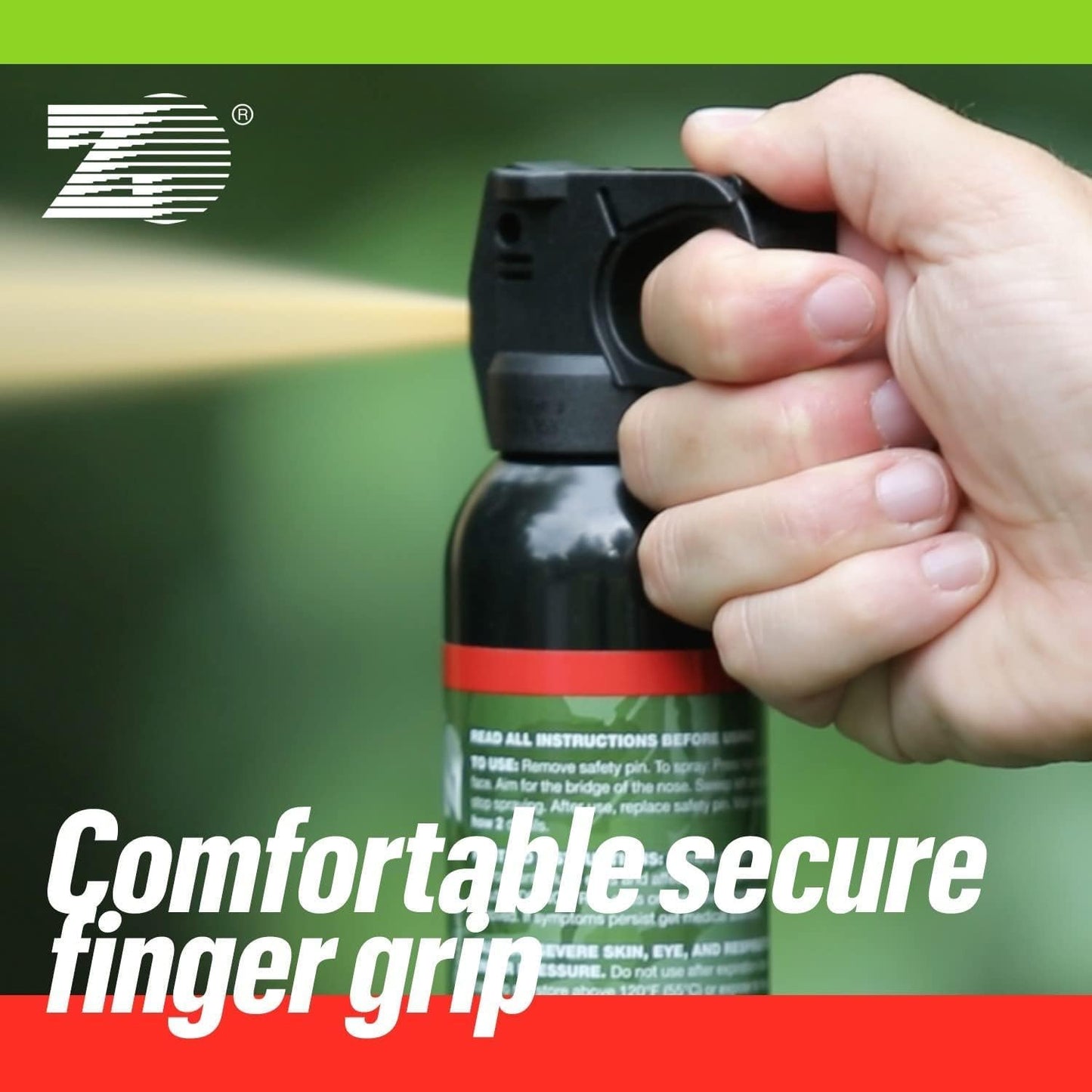 VEXOR Outdoorsman Pepper Spray - 25-Foot Range for Ultimate Personal Protection | 9.2 oz