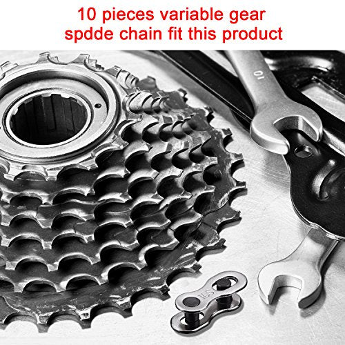 Bicycle Chain Master Link - 8 Pairs, 20.5 x 6.5 x 8.1 mm, Silver