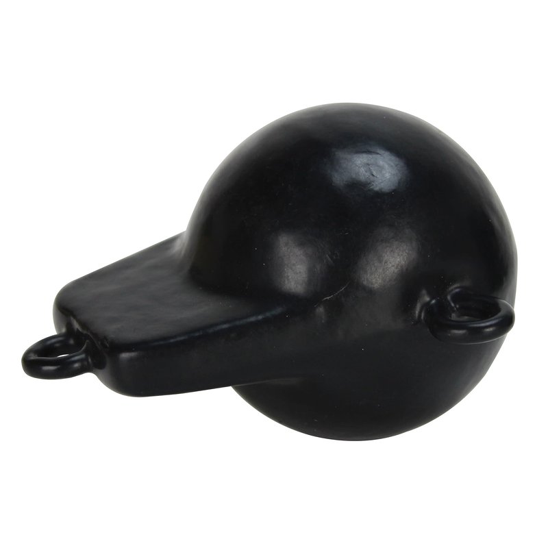 Extreme Max 3006.6723 Coated Ball-with-Fin Downrigger Weight - 4 lbs.