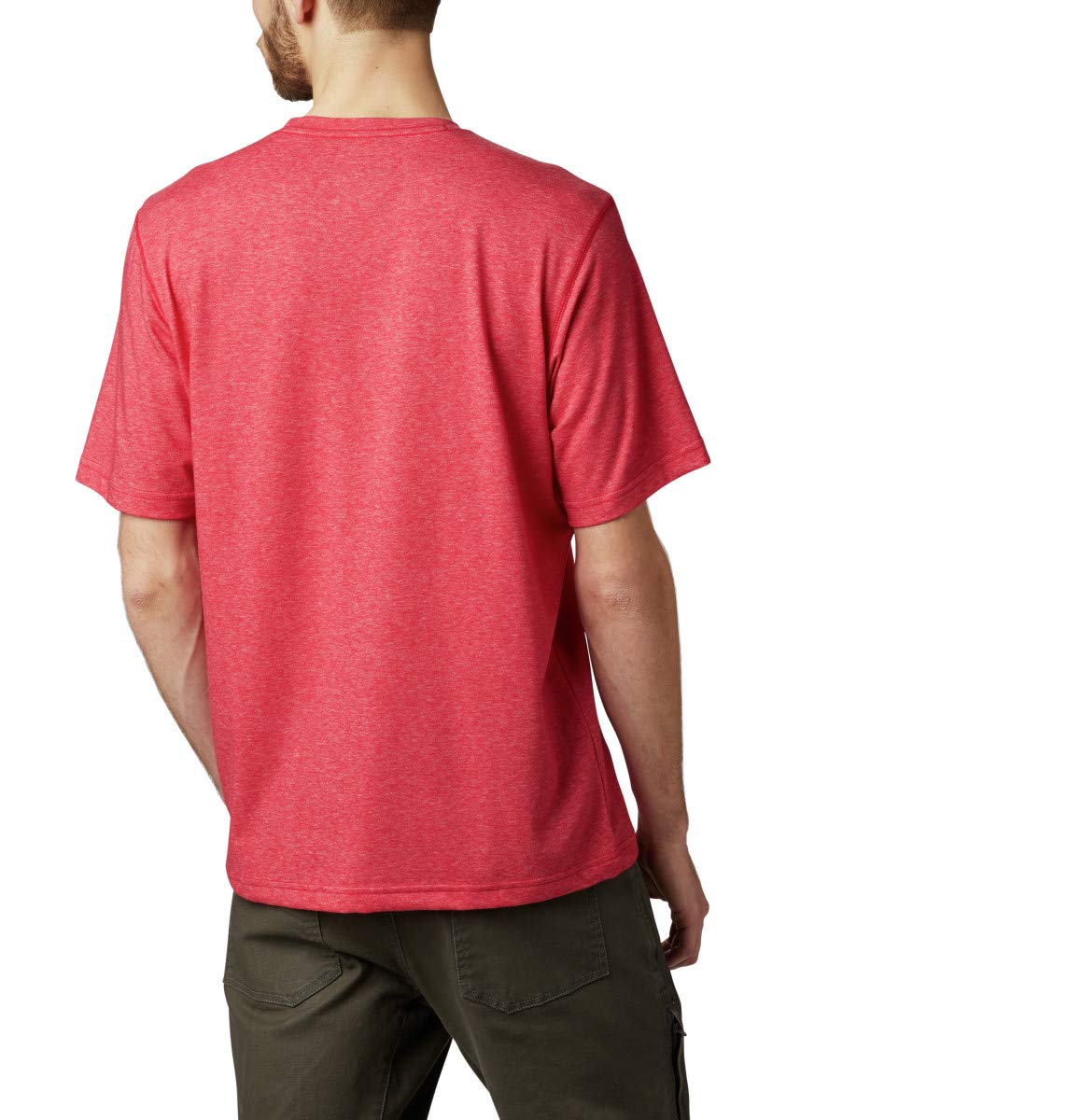 Columbia Men's Thistletown Park Crew, Mountain Red Heather, Medium