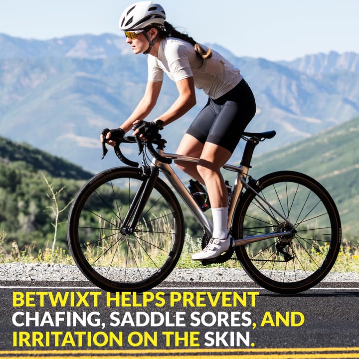 Zealios Betwixt Anti-Chafing Cream 4oz - Long-Lasting Friction & Skin Relief for Athletes