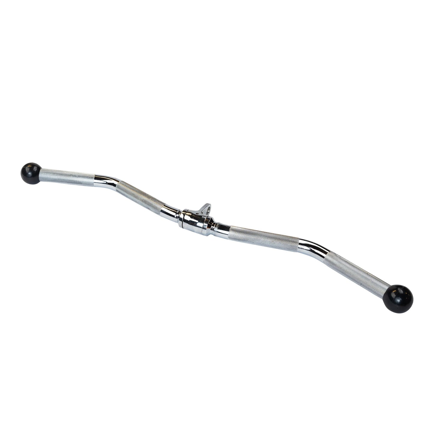 Body-Solid Tools (MB229) Revolving Curl Bar, Pulldown Cable Machine Attachment, Lat Pull Down Curling Bar Accessories for Fitness, Strength and Muscle Building Workout Pulley Equipment