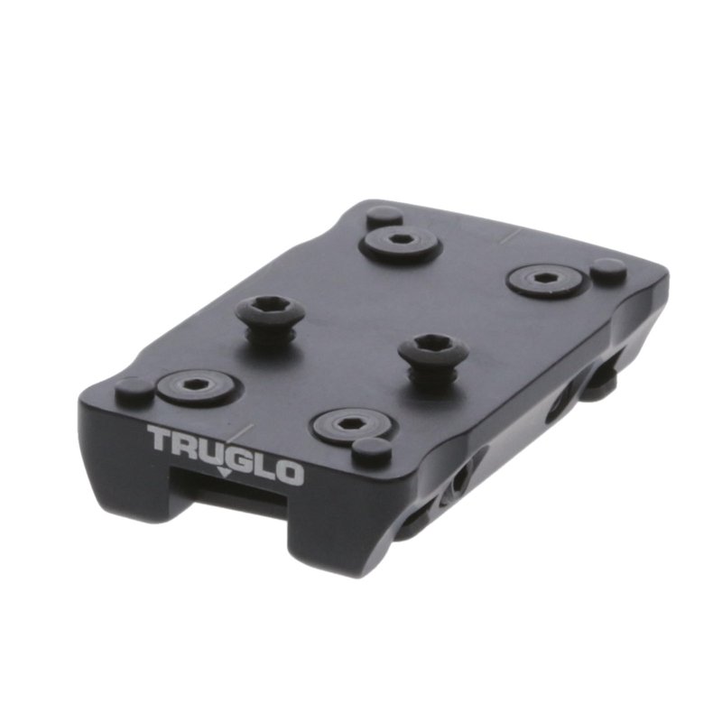 TRUGLO Shotgun Receiver Mount | Tactical Hunting Shooting Versatile Lightweight Durable Compact Dot Optic Steel Mount Plate | Hardware & Tools Included, Universal Rib Mount, 4-Post Mount
