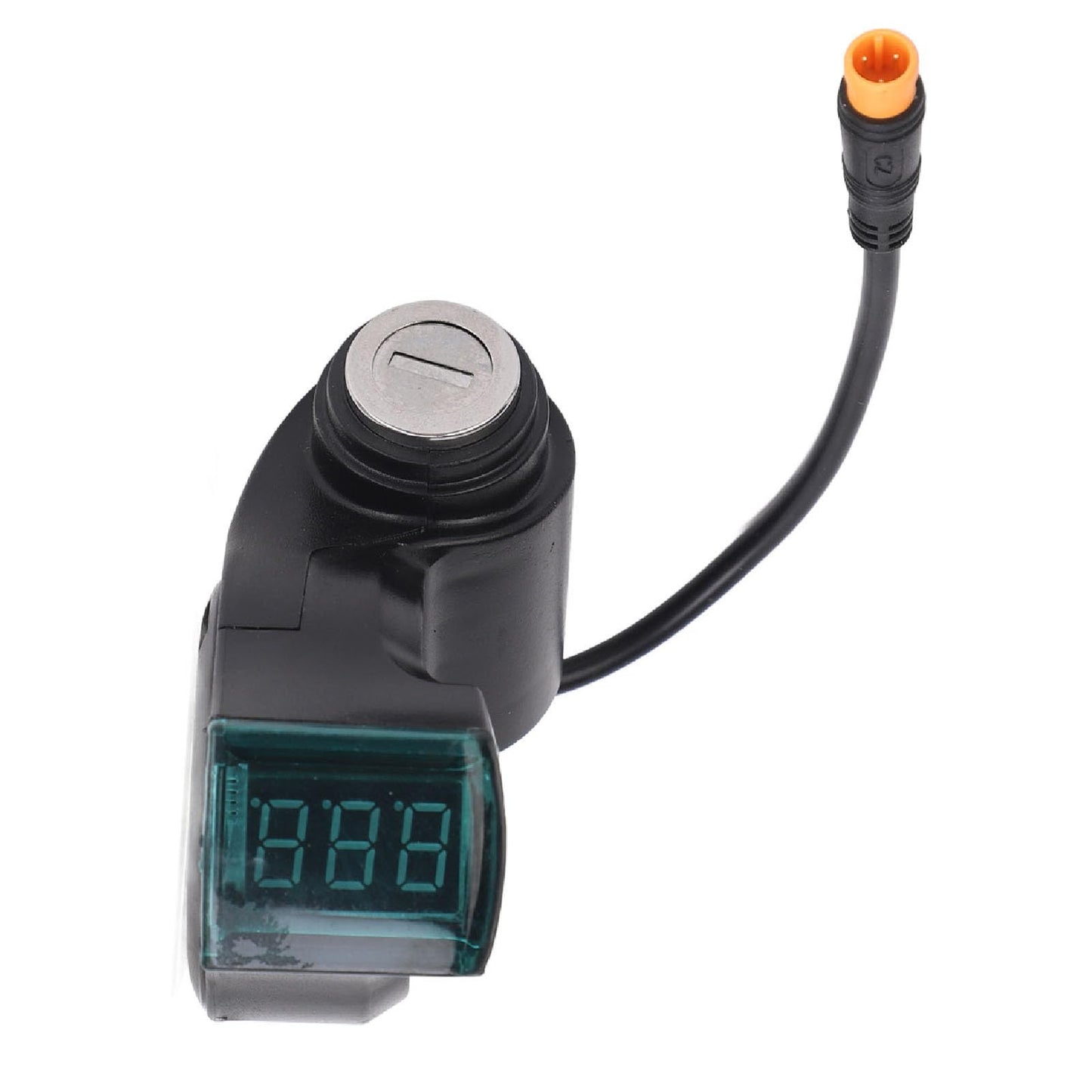 equlup Electric Scooter Handlebar Switch Lock, 3 Pin Water Proof Handlebar Switch Lock with 2 Keys Digital Handle Control for M5 ﻿Electric Scooter