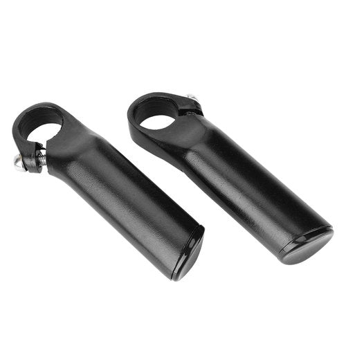 Cyrank Bike Handlebars, Aluminium Alloy Bike Bar Ends Lightweight Riding Hand Grip Ends Comfortable Handlebars Extender for Bicycles Scooter