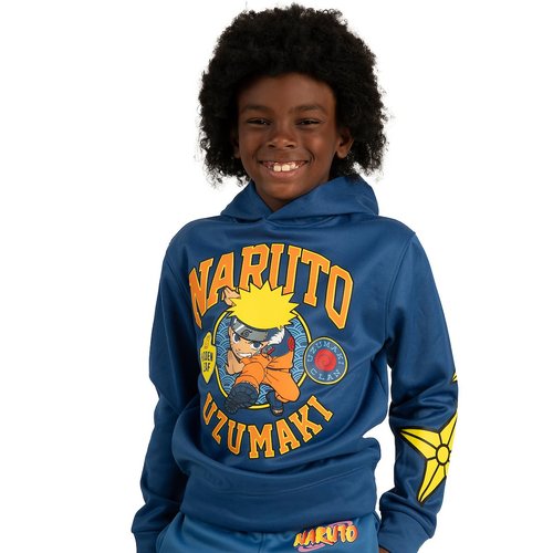 Bioworld Naruto Youth Hoodie and Sweatpant Set Multicolored