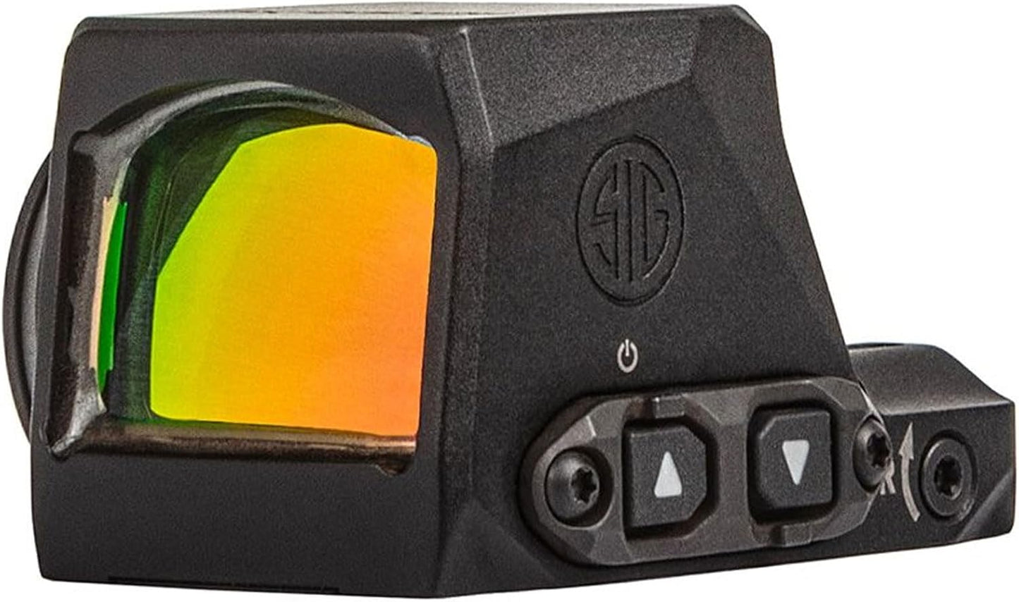 SIG SAUER Romeo-X Compact Reflex Sight - Lightweight, Waterproof, Durable Design with 15 Illumination Settings