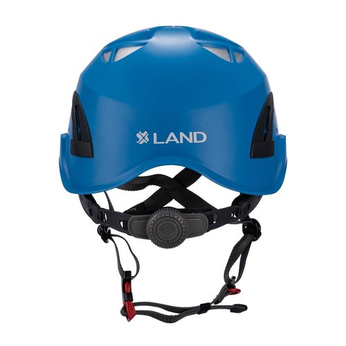 M02 Rocky Helmet for Rock Climbing – Durable, Lightweight Shell, Adjustable Chin Strap, Ventilated Design for Outdoor Adventure. (Blue)