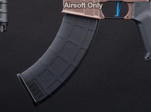 Evike Airsoft - EMG M4-AK300 High Performance 300rd Mid-Cap Mag for M4-Style Series Airsoft AEGs (Model: Black/Single Mag)