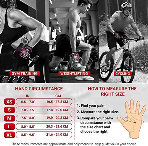 Hushe' Women's Weight Lifting and Cycling Gloves with Palm Support