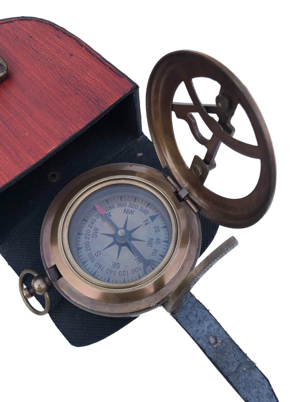 Personalized Compass, Gift for Dad from Son Compass Birthday/Anniversary/Christmas Customized Working Brass Compass (Love You Son)