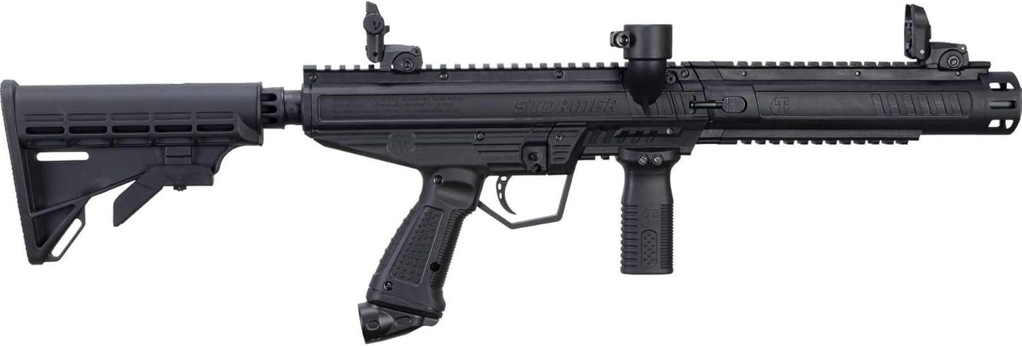 Tippmann Stormer Tactical Marker - High-Performance Paintball Gun | Sleek Black Design