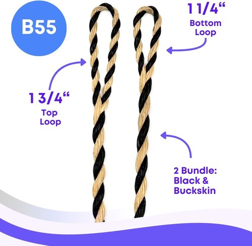 Flemish Twist B55 Recurve Bowstring - Premium Replacement for Traditional Archery Bows